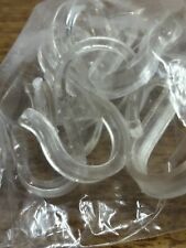 Vintage Anchor Hocking Punch Bowl Cup HOOKS Lot Of 8 Plastic Made In Hong Kong picture