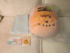 NEW 2026 Pusheen Big Mochi Pumpkin Plushie - Deluxe Pin - Original Shipping Bag  picture