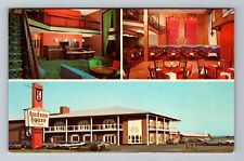 Hudson WI-Wisconsin, Hudson Motor Inn, Advertisment, Vintage Postcard picture