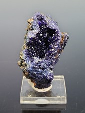 SPARKLING Azurite, Cole Shaft, Bisbee, Arizona, USA picture