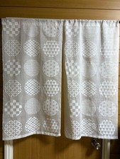 Noren Kyoto Kurochiku Almost unused Luxury linen curta