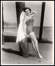 Hollywood Beauty NANCY GATES CHEESECAKE SWIMSUIT 1940s ORIG PORTRAIT Photo 628 picture