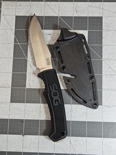 SOG Field Knife Fixed Blade with Sheath - Excellent Condition picture