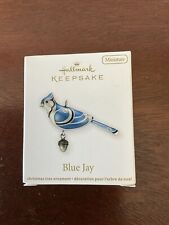 Hallmark Keepsake Miniature Ornament 2012 BLUE JAY MINIATURE Bird picture