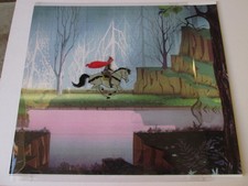 Sleeping Beauty Prince Phillip on Sampson hand inked cel  Disney 1959 picture