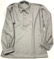 INDIAN WARS US ARMY INFANTRY CAVALRY M1874 GREY FLANNEL SHIRT- SIZE 3 (41-44R) picture