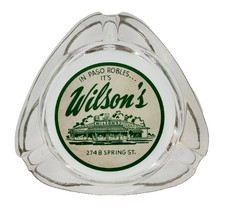 Vintage Marketing Ashtray / Wilson's Restaurant / Paso Robles California CA picture