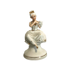 Vintage Porcelain Sitting BALLERINA 6