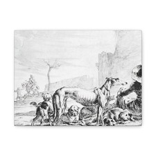 Hendrick Goltzius - Frederick de Vries - 1597 v3 - Canvas Wall Art picture