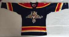 Florida Panthers Pro Player Jersey Vintage NHL 90s Broken Stick Rare Retro Y2K picture