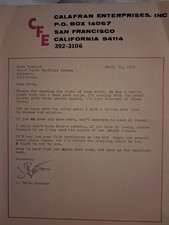  Vintage Signed- J Donahue, Golden Boys, 1st Publisher of the Erotic Magazine picture