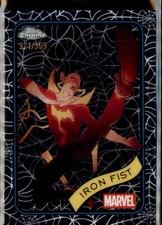 2025 Topps Chrome Marvel #137 Iron Fist Spider Web picture