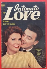 INTIMATE LOVE # 28 (1954) STANDARD publ. - ROMANCE Comic Book - PRE CODE picture