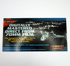 Topps 1994 Widevision Star Wars Promo Trading Card #SWP4 Coming Soon... picture