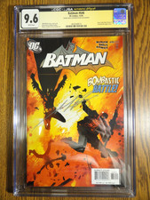 Batman #646 RARE Shane Davis Authenticated Autograph CGC 9.6 NM+ Signature SS DC picture