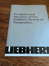 Liebherr Group Of Companies For 1987 Brochure AMIL22 picture