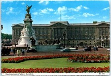 Postcard Scenic View Buckingham Palace - London, England picture