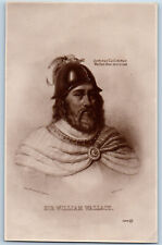 Scotland Postcard Sir William Wallace Chief of Scores c1910 RPPC Photo picture