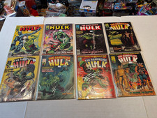 VINTAGE 1977 Marvel Comics Magazines RAMPAGING HULK # 2 3 4 5 6 7 8 9 Run Lot picture