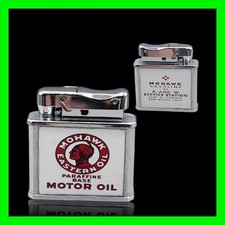 Vintage Mohawk Gasoline Ad Petrol Lighter UNFIRED - Gas / Oil Company California picture