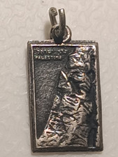 ISRAEL PALESTINE 935 SILVER PENDANT CHARM SOUVENIR JUDAICA VINTAGE picture