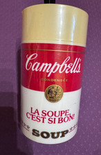 Vtg, New Sealed Campbell's Soup thermos container- ENGLISH & FRENCH SIDE-RARE picture