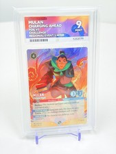 Disney Lorcana Mulan Charging Ahead 3/C2 2025 Foil Promo ACE 9 English picture