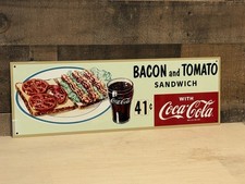 Pop Coke Sandwich Shop wall art garage sign 18 inch picture