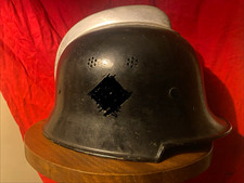 WWII WW2 German Helmet w/ Liner & Chinstrap Militaria picture