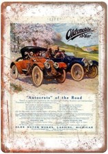 1912 Oldsmobile Autocrat Touring Vintage Ad Retro Look Metal Sign A4781 picture