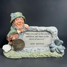 Roman Declans Finnians Guardians of the Blarney Stone Leprechaun Figurine 44466 picture
