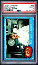 1977 Topps Star Wars #61 Mark Hamill In Control Room PSA 6 EXMT picture