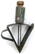 The Ames Mechanical Nutmeg Grater With Triangular Cage Antique 1900s picture