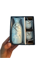 Kafuh Japanese Saki Tea Set Boxed 3 Piece Set New In Box picture