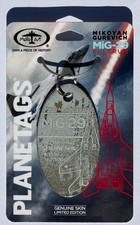 MotoArt PlaneTags MiG-29 Fulcrum Dual Tone RARE Fighter Jet Skin #1590/7500 picture