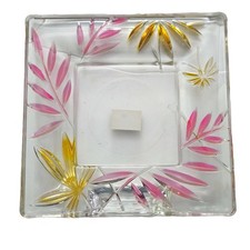 Studio Nova Vintage Crystal Picture Frame Tropical Fern Design 4x4 Japan picture
