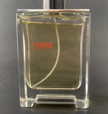 Hermes TERRE Collectors Bottle. Missing Cap. No Oz. Size. “H” On Bottom. picture
