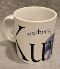 2002 Starbucks Coffee City Mug Kuwait Collector Series 16 Oz Cup Expresso Latte picture