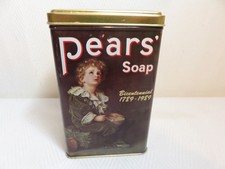 Vintage Pears Soap Savon tin Bicentennial issue 1789 1989 picture
