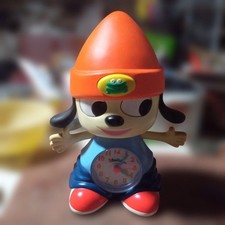 PaRappa the Rapper Vintage Character Figure Clock Retro Game Collectible Junk picture