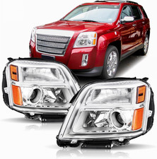 Chrome Headlights Assembly for 2010-2017 GMC Terrain picture