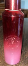 STARBUCKS Valentine Day 2022 Red Ombre Recycled Glass Water Bottle 22oz Love picture