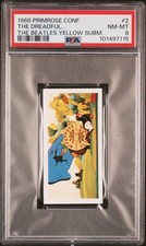 1968 Primrose Confectionery Yellow Submarine The Beatles #2 – PSA 8 (NM-MT) picture
