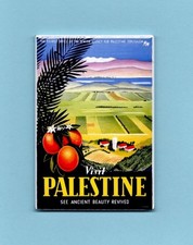 PALESTINE TRAVEL POSTER *2X3 FRIDGE MAGNET* TRIP WORLD VACATION VISIT STATE 476 picture