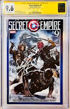 Sebastian Stan Signed CGC Signature Series Graded 9.6 Marvel Secret Empire #9 picture