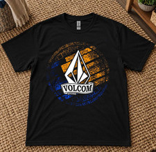 Volcom Stone Unisex S-234XL T-shirt Unisex Black BM148 picture