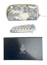 Kizer Ki4508 Matthew Christensen Critical Flipper Knife S35VN Discontinued New picture