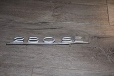 Vintage Mercedes 280 SE trunk emblem NOTE picture