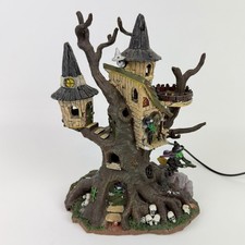 LEMAX 2006 Spooky Town Halloween Table Accent WITCHES PERCH #64426 READ picture