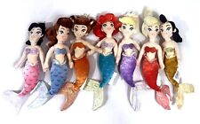 Disney Store Ariel's Sisters FULL SET 7 Mini Plush Beanie RARE Attina Adella picture
